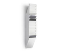 Durable Flexiboxx Présentoir À Livres 12 Étagères Blanc