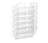 Durable Flexiplus Présentoir À Livres 6 Étagères Transparent