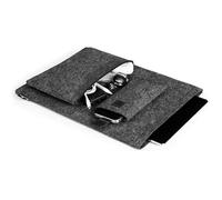 Durable Housse de Protection Multibag 16,4" Effect, Feutre Pet, 507158 | Pour tablettes et ordinateurs portables jusqu'à 16,4", étui pour téléphone portable et pochette inclus