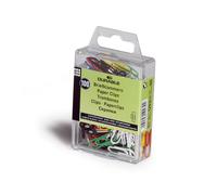 DURABLE Hunke & Jochheim Briefklammer, Metall, 26 mm, farbig sortiert, Kunststof