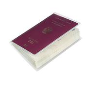 Étui passeport TR 189 x 129 mm - DURABLE - Format double - Noir - Synthétique - Adulte