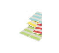 durable index repositionnable quick tab, assorti noir