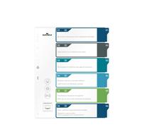 Durable Index Set 1-6 A4+ Portrait - Writable Index Organisation Sheet - 100% Re