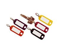 Durable Key-clip Assorted 6 pièces