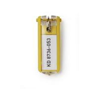 Durable Key Clip Jaune 6 Pièces