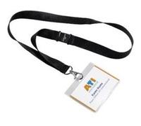 Durable kit porte-badge avec lacet textile lot de 5 860001 G