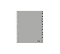 Durable kunststoff-register, a-z, a4, überbreit, 20-teilig 652010