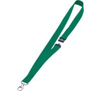 DURABLE Lacet textile 20 avec fermeture de sécurité, 10 pc, Vert, 813705