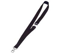 Durable Lacet Textile 20, Avec Fermeture De Sécurité, Noir