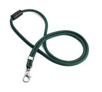 DURABLE Lanière en rPET recyclé 824105 – porte-badge, mousqueton, 46 cm, 10 pièces, vert