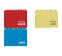 DURABLE Leitregister A - Z, PP, A6 quer, gelb, 25-teilig