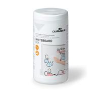 DURABLE Lingettes nettoyantes Tableaux blanc WHITEBOARD x100 Blanc