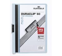 Durable Lot De 5 Chemises À Clip Duraclip Original 60 A4 Bleu Clair