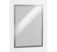 Durable - Magaframe - Sachet De 2 Cadres D'affichage Magnétiques - Format A3 - Gris Argenté