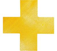 DURABLE Marquage au sol 'Croix', 10 pc, Jaune, 170104