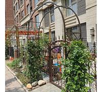 Durable Metal Garden Arch 180cm x 240cm & 200cm x 240cm, Rose Trellis, Flower Support, Wedding Arbor, Garden Pergola, Perfect for Lawn & Outdoor Decor