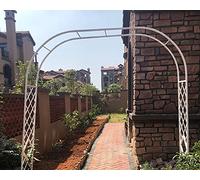 Durable Metal Garden Arch 180x240cm & 200x240cm, Rose Support, Flower Trellis, Wedding Arbor, Outdoor Pergola for Lawn & Garden Decor