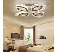 Durable Moderne Minimaliste Créatif en Forme De Salon Chambre Chambre d'amis Hall Simple Moderne LED Protection des Yeux Chaud Plafonnier Salon Salle À Manger Lustre Abat-Jour de Lustre (Taille :