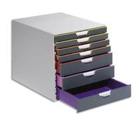 Durable Module De Classement Varicolor 7 Tiroirs Multicolore - Dimensions : L32 X H32 X P39 Cm