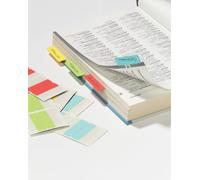 Durable Onglets autocollants Tabfix 25 mm 2 lignes, couleurs assorties