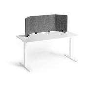 Durable Panneau accoustique séparateur de Bureau Effect 160, 313558 | Réduction du bruit, protection visuelle, installation facile, pliable, flexible, en feutre PET, Made in Germany