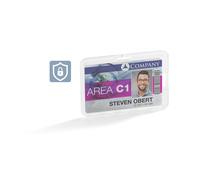 Durable Paquet 10 Porte Carte Permanent Transparent