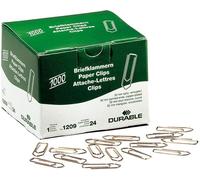 DURABLE Pinces à lettres 32mm cuivrées pqt