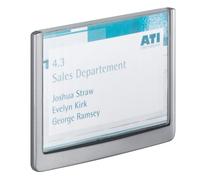 Durable Plaque de porte CLICK SIGN - 4861 (l x H) 149 mm x 105.5 mm graphite 486137