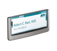Durable Plaque de porte CLICK SIGN, fixation murale, 149 x 52,5 mm, graphite
