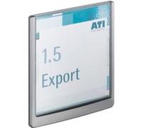 Durable Click Sign Plaque de porte 149 x 148,5 mm Graphite