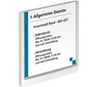 DURABLE Plaque de porte CLICK SIGN, (L)149 x (H)148,5 mm G