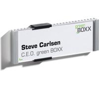DURABLE Plaque de porte INFO SIGN 149x52.5 mm, Argent, 480023