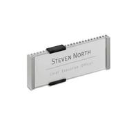 Durable 480023 support de panneau et stand d'information Acrylique, Aluminium Argent