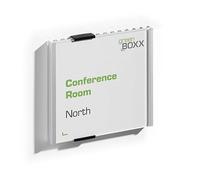 Durable Plaque de porte INFO SIGN - 4802 (l x H) 149 mm x 148.5 mm métallique, argent 480223