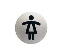 Durable - Plaque De Signalisation Metal "toilettes Dames"