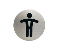 Durable - Plaque De Signalisation Metal "toilettes Hommes"