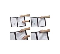 DURABLE plaque pochette SHERPA, format A4, cadre: bleu