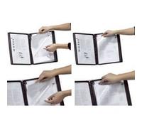 DURABLE plaque pochette SHERPA, format A4, cadre: bleu Bleu G