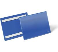 DURABLE Pochette adhésive A5 paysage, 50 pc, Bleu foncé, 179507