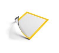 DURABLE Pochette murale DURAFRAME® Cadre d'affichage MAGNETIC A4 - Cadre jaune - Sachet de 5
