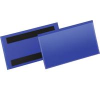 Durable Pochette pour étiquette aimantée 174207 bleu 150 mm x 76 mm