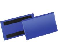 Durable Pochette pour étiquette aimantée 174207 bleu 150 mm x 76 mm 50 pc(s)