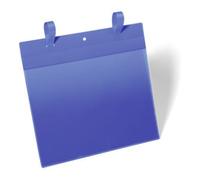 DURABLE Pochette 175107 pour casier en treillis avec languette – 311×442 mm A4 horizontal bleu foncé
