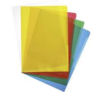 Durable Pochette transparente 2337 DIN A4 polypropylène 0.12 mm transparent, jaune, rouge, vert, bleu 233700 100 pc(s)