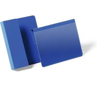 DURABLE Pochettes à suspendre A6 paysage, 50 pc, Bleu foncé, 172107