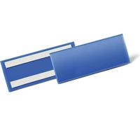 DURABLE Pochettes adhésives 1/2 A5 paysage, 50 pc, Bleu foncé, 179407