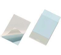 DURABLE Pochettes adhésives Pocketfix - Format A7 - 110 x 78 mm - Intérieur : 105 x 74 mm - Incolore - Lot de 10