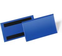 DURABLE Pochettes magnétiques 150x67 mm, 50 pc, Bleu foncé, 174207