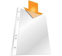 Durable Pochettes Perforées, A5, Pp, Transparent, 0,06 Mm