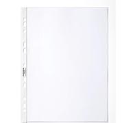 DURABLE Pochettes perforées transparentes BUSINESS A4 PP sachet de 10, 10 pc, Transparent, 266219